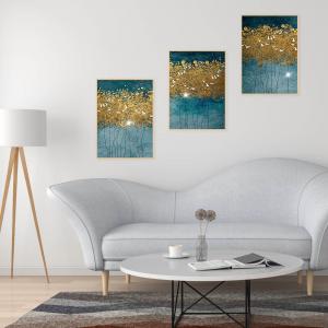 Set con 3 POSTER Quadri moderni FLYING TREES A3 29,7x42 ART PRINTS METAL finitura metallizzata soggiorno camera da letto, astratti SENZA CORNICE del brand Lupia, categoria: Arredo e decorazioni > Poster > Poster Art Prints Metal.