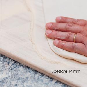 Spianatoia ITALIA asse in Legno per impastare, stendere la pasta 40x80 cm del brand Lupia, categoria: Tavola e cucina > Spianatoie, Taglieri e Vassoi > Spianatoie e Mattarelli.