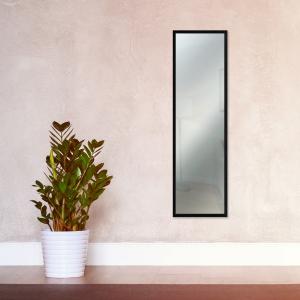 Lupia Specchio da parete moderno 34x114 cm con cornice OPTICAL Nera sottile in legno, design lungo del brand Lupia, categoria: Complementi d'arredo > Specchi e specchiere > Specchi da parete.