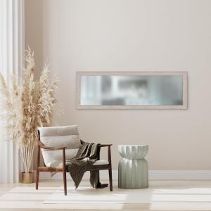 Lupia Specchio da parete moderno 41x124 cm con cornice multicolore BOSTON multicolore in legno, design lungo - Beige del brand Lupia, categoria: Complementi d'arredo > Specchi e specchiere > Specchi da parete.