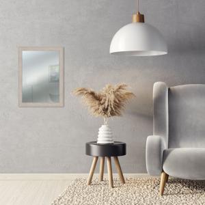 Lupia Specchio da parete moderno 43x69 cm con cornice multicolore BOSTON in legno, design shabby - Beige del brand Lupia, categoria: Complementi d'arredo > Specchi e specchiere > Specchi da parete.