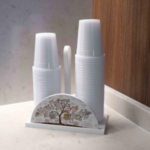 Set 3 pezzi NEW Porta Bicchieri, Porta Tovaglioli e Porta Rotolo in legno Albero della vita Shabby WHITE Tree White del brand Lupia, categoria: Collezioni > TREE stile Albero della Vita > TREE stile Albero della Vita.