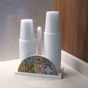 Set 3 pezzi NEW Porta Bicchieri, Porta Tovaglioli e Porta Rotolo in legno WHITE TILES del brand Lupia, categoria: Tavola e cucina > Portabicchieri, Portatovaglioli e Portarotoli > Set Portarotolo, Portatovaglioli e Portabicchieri.