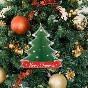 Decorazione natalizia ALBERO DI NATALE Silver da parete o albero, ghirlanda di natale in legno con stampa - 20x20 cm del brand Lupia, categoria: Idee regalo e bomboniere > Oggettistica > Natale.