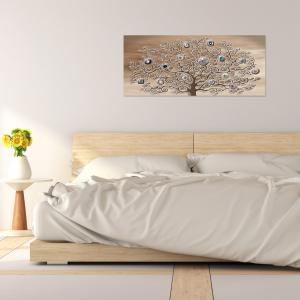 Quadro su tela BRILLANT con Glitter tema Albero della Vita TREE - 52X122 cm del brand Lupia, categoria: Arredo e decorazioni > Quadri e Tele > Quadri su tela.