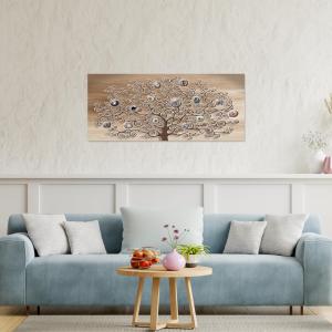 Quadro su tela BRILLANT con Glitter tema Albero della Vita TREE - 52X122 cm del brand Lupia, categoria: Arredo e decorazioni > Quadri e Tele > Quadri su tela.
