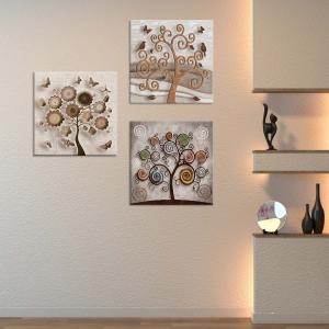 Set 3 pezzi Quadri su tela albero della vita Canvas World 57x57 cm TREE per soggiorno, capezzale camera da letto, cucina, ufficio del brand Lupia, categoria: Arredo e decorazioni > Quadri e Tele > Quadri su tela.