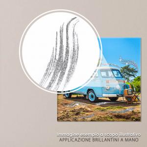 Set 3 pezzi Quadri su tela Canvas Day Brillant con glitter CARS 38x38 cm, tema auto d'epoca, per soggiorno, capezzale camera da letto, cucina del brand Lupia, categoria: Arredo e decorazioni > Quadri e Tele > Quadri su tela.