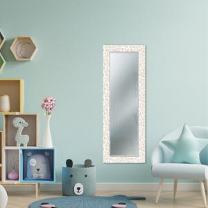 Specchio da parete lungo moderno Mirror Fantasy KLIMT BROWN 44x127 cm con cornice stampata del brand Lupia, categoria: Complementi d'arredo > Specchi e specchiere > Specchi da parete.