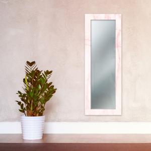 Specchio da parete lungo moderno Mirror Fantasy MARMO ROSA 44x127 cm con cornice stampata, specchiera per camera da letto, soggiorno, ingresso del brand Lupia, categoria: Complementi d'arredo > Specchi e specchiere > Specchi da parete.