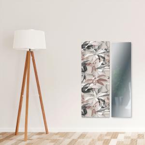 Appendiabiti da parete tema foglie 46x125 cm LEAVES MIX a pannello con stampa, guardaroba, attaccapanni muro con 5 ganci del brand Lupia, categoria: Complementi d'arredo > Appendiabiti > Appendiabiti da parete.