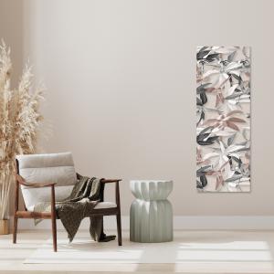 Appendiabiti da parete tema foglie 46x125 cm LEAVES MIX a pannello con stampa, guardaroba, attaccapanni muro con 5 ganci del brand Lupia, categoria: Complementi d'arredo > Appendiabiti > Appendiabiti da parete.