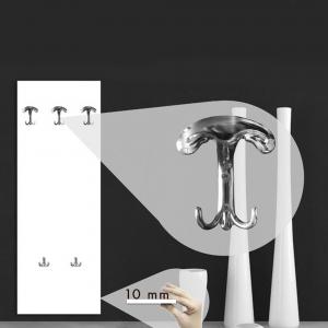 Appendiabiti da parete tema famiglia e amore 46x125 cm ALBERO ABBRACCIO MIX a pannello con stampa, guardaroba, attaccapanni muro con 5 ganci del brand Lupia, categoria: Complementi d'arredo > Appendiabiti > Appendiabiti da parete.