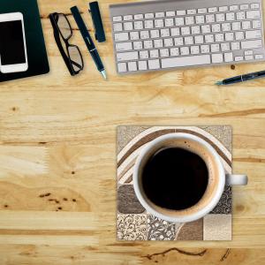 Sottotutto decorato con stampa a colori in Legno QUADRATO Sotto bicchiere, piatto, pentola con varie dimensioni - 32x32 cm LEAVES MIX del brand Lupia, categoria: Tavola e cucina > Accessori per la Tavola > Sottopentole, Sottopiatti e Sottobicchieri.