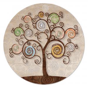 Sottotutto decorato con stampa a colori in Legno ROTONDO Sotto bicchiere, piatto, pentola con varie dimensioni - diam. 32 cm LEAVES MIX del brand Lupia, categoria: Tavola e cucina > Accessori per la Tavola > Sottopentole, Sottopiatti e Sottobicchieri.