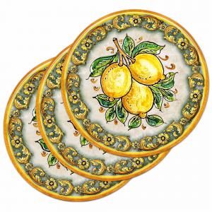 Sottotutto decorato con stampa a colori in Legno ROTONDO Sotto bicchiere, piatto, pentola con varie dimensioni - diam. 32 cm LEAVES MIX del brand Lupia, categoria: Tavola e cucina > Accessori per la Tavola > Sottopentole, Sottopiatti e Sottobicchieri.