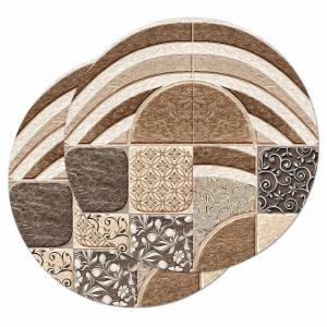 Sottotutto decorato con stampa a colori in Legno ROTONDO Sotto bicchiere, piatto, pentola con varie dimensioni - diam. 32 cm LEAVES MIX del brand Lupia, categoria: Tavola e cucina > Accessori per la Tavola > Sottopentole, Sottopiatti e Sottobicchieri.