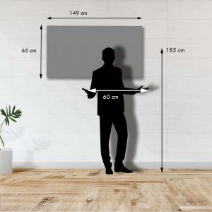 Quadro moderno Stampa su Tela CANVAS WORLD 65x149 cm BEACH SUNSET Tramonto, per soggiorno, capezzale camera da letto, ufficio del brand Lupia, categoria: Arredo e decorazioni > Quadri e Tele > Quadri su tela.