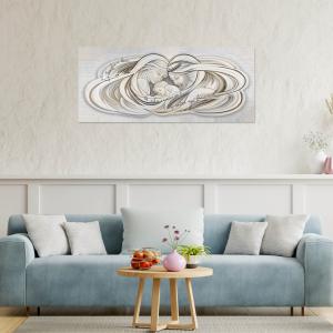 Lupia - Stampa su Tela Canvas World Sacra FAMIGLIA | Quadro Moderno 65x149 cm | Arte Digitale Alta Risoluzione, Tema sacro con testo decorativo| da Parete per Casa, capezzale del brand Lupia, categoria: Arredo e decorazioni > Quadri e Tele > Quadri su tela.