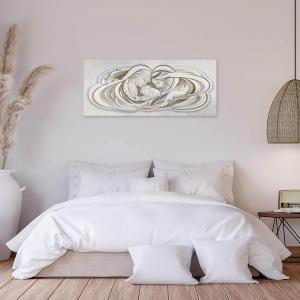 Lupia - Stampa su Tela Canvas World Sacra FAMIGLIA | Quadro Moderno 65x149 cm | Arte Digitale Alta Risoluzione, Tema sacro con testo decorativo| da Parete per Casa, capezzale del brand Lupia, categoria: Arredo e decorazioni > Quadri e Tele > Quadri su tela.