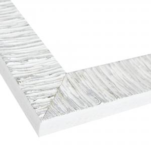 Quadro Moderno Camera da letto soggiorno con cornice GIOVY Bianca Argento TREE MIX 60x110 cm con Glitter tema Albero della Vita del brand Lupia, categoria: Arredo e decorazioni > Quadri e Tele > Quadri con Glitter.