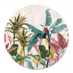 Sottotutto decorato con stampa a colori in Legno ROTONDO Sotto bicchiere, piatto, pentola con varie dimensioni - diam. 32 cm LEAVES MIX del brand Lupia, categoria: Tavola e cucina > Accessori per la Tavola > Sottopentole, Sottopiatti e Sottobicchieri.