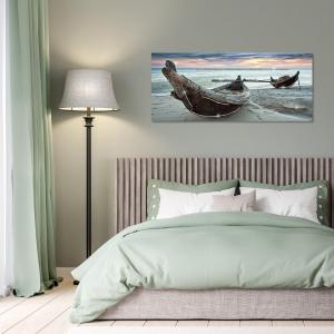 Quadro su tela con glitter BRILLANT CANOE - 52X122 cm del brand Lupia, categoria: Arredo e decorazioni > Quadri e Tele > Quadri su tela.