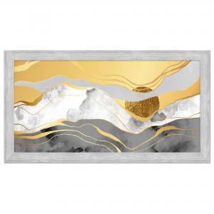 Lupia Quadro Capezzale Sacra Famiglia - Collezione Heart, Legno 50x65 Cm, Made In Italy Marrone