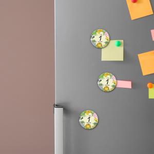 Calamita, MAGNETI in Legno Set da 24 PEZZI D.4,5 cm 1° ANNO per il primo compleanno, decorazione stampata, segnaposto ricordino regalo, bomboniera confettata, pensierino del brand Lupia, categoria: Idee regalo e bomboniere > Bomboniere > Bomboniere Segnaposto.