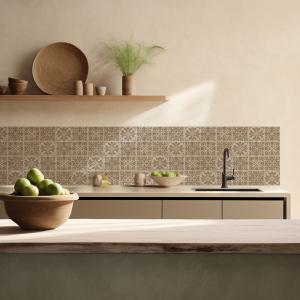 Lupia Pannello Paraschizzi Schienale Cucina con decorazione stampata, in Alluminio composito, Facile da applicare, Lavabile Ignifugo Resistente all'Acqua - brand Lupia, categoria: Arredo e decorazioni > Decorazioni da parete > Pannelli retro Cucina, disponibile su Vorreishop.