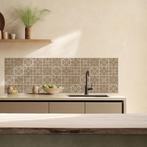 Lupia Pannello Paraschizzi Schienale Cucina con decorazione stampata, in Alluminio composito, Facile da applicare, Lavabile Ignifugo Resistente all'Acqua - brand Lupia, categoria: Arredo e decorazioni > Decorazioni da parete > Pannelli retro Cucina, disponibile su Vorreishop.