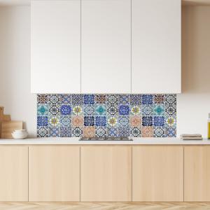 Lupia Pannello Paraschizzi Schienale Cucina con decorazione stampata, in Alluminio composito, Facile da applicare, Lavabile Ignifugo Resistente all'Acqua - brand Lupia, categoria: Arredo e decorazioni > Decorazioni da parete > Pannelli retro Cucina, disponibile su Vorreishop.