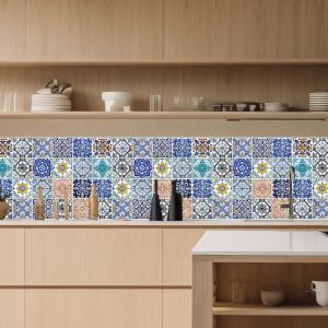 Lupia Pannello Paraschizzi Schienale Cucina con decorazione stampata, in Alluminio composito, Facile da applicare, Lavabile Ignifugo Resistente all'Acqua - brand Lupia, categoria: Arredo e decorazioni > Decorazioni da parete > Pannelli retro Cucina, disponibile su Vorreishop.