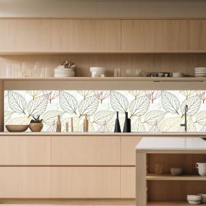 Lupia Pannello Paraschizzi Schienale Cucina con decorazione stampata, TROPICAL LEAVES, in Alluminio composito, Facile da applicare, Lavabile Ignifugo Resistente all'Acqua - 120xH62,5 cm del brand Lupia, categoria: Arredo e decorazioni > Decorazioni da parete > Pannelli retro Cucina, disponibile su Vorreishop.
