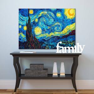 Woodwrite Family,Scritta in Legno, Bianco, 67x26x1 cm del brand Lupia, categoria: Arredo e decorazioni > Decorazioni da parete > Scritte da parete.