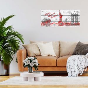 Lupia - Quadro moderno Stampa su Legno MDF BOARD 40x90 cm, stile stampa su assi legno, Per Soggiorno, bar, cucina, caffetteria, pub - VESPA ITALIAN STYLE BROWN del brand Lupia, categoria: Arredo e decorazioni > Quadri e Tele > Quadri su Legno.