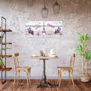 Lupia - Quadro moderno Stampa su Legno MDF BOARD 40x90 cm, stile stampa su assi legno, Per Soggiorno, bar, cucina, caffetteria, pub - VESPA ITALIAN STYLE BROWN del brand Lupia, categoria: Arredo e decorazioni > Quadri e Tele > Quadri su Legno.