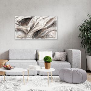 Lupia - Quadro moderno su Tela con Cornice stampata, NEWEXT 75x135 cm FLUID MIX, stampa tela in cotone e cornice legno mdf, soggiorno, camera da letto, cucina, ufficio del brand Lupia, categoria: Arredo e decorazioni > Quadri e Tele > Quadri con cornice.