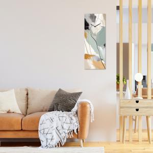 Lupia - Orologio da Parete in Legno ecologico, con stampa PAIN SPOTS, 30x80 cm, Made in Italy, Movimento a Quarzo, Alimentato a Batteria non inclusa, Adatto a Tutti gli Stili di Casa del brand Lupia, categoria: Complementi d'arredo > Orologi > Orologi da parete.