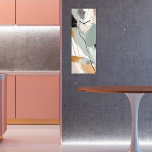 Lupia - Orologio da Parete in Legno ecologico, con stampa PAIN SPOTS, 30x80 cm, Made in Italy, Movimento a Quarzo, Alimentato a Batteria non inclusa, Adatto a Tutti gli Stili di Casa del brand Lupia, categoria: Complementi d'arredo > Orologi > Orologi da parete.