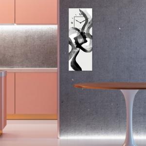 Lupia - Orologio da Parete in Legno ecologico, con stampa LINKED SOULS, 30x80 cm, Made in Italy, Movimento a Quarzo, Alimentato a Batteria non inclusa, Adatto a Tutti gli Stili di Casa del brand Lupia, categoria: Complementi d'arredo > Orologi > Orologi da parete.