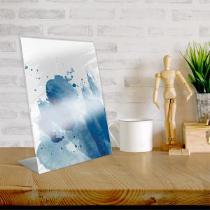 Lupia - Portadocumenti in Acrilico trasparente KRYSTAL | 15x20 cm Verticale da tavolo | Spessore 1,3 mm, Realizzato in Italia   del brand Lupia, categoria: Idee regalo e bomboniere > Oggettistica > Portadocumenti in Acrilico.