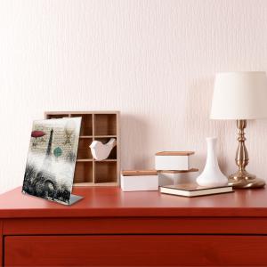 Lupia - Portadocumenti in Acrilico trasparente KRYSTAL | 18x24 cm Verticale da tavolo | Spessore 1,3 mm | Acrilico, Realizzato in Italia del brand Lupia, categoria: Idee regalo e bomboniere > Oggettistica > Portadocumenti in Acrilico.