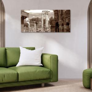Lupia - Quadro moderno su Tela Canvas DEEP 65X143 cm, con paesaggi e localismi italiani, per casa, soggiorno, capezzale camera da letto, hotel, ufficio, ROMA - FORI SCORCIO                    del brand Lupia, categoria: Arredo e decorazioni > Quadri e Tele > Quadri cittÃ  e Localismi.