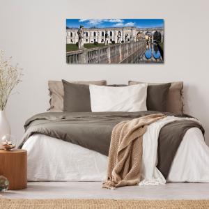 Lupia - Quadro moderno su Tela Canvas DEEP 65X143 cm, con paesaggi e localismi italiani, per casa, soggiorno, capezzale camera da letto, hotel, ufficio, VICENZA - VILLA CONTARINI              del brand Lupia, categoria: Arredo e decorazioni > Quadri e Tele > Quadri cittÃ  e Localismi.