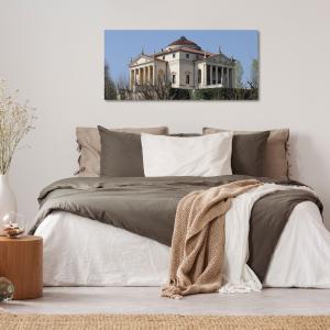 Lupia - Quadro moderno su Tela Canvas DEEP 65X143 cm, con paesaggi e localismi italiani, per casa, soggiorno, capezzale camera da letto, hotel, ufficio, VICENZA - LA ROTONDA                   del brand Lupia, categoria: Arredo e decorazioni > Quadri e Tele > Quadri cittÃ  e Localismi.