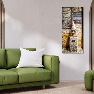 Lupia - Quadro moderno su Tela Canvas DEEP 65X143 cm, con paesaggi e localismi italiani, per casa, soggiorno, capezzale camera da letto, hotel, ufficio, NAPOLI - VICO DEL FICO                 del brand Lupia, categoria: Arredo e decorazioni > Quadri e Tele > Quadri cittÃ  e Localismi.