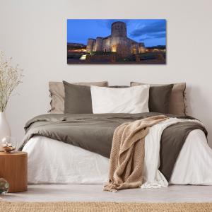 Lupia - Quadro moderno su Tela Canvas DEEP 65X143 cm, con paesaggi e localismi italiani, per casa, soggiorno, capezzale camera da letto, hotel, ufficio, CATANIA - CASTELLO URSINO              del brand Lupia, categoria: Arredo e decorazioni > Quadri e Tele > Quadri cittÃ  e Localismi.