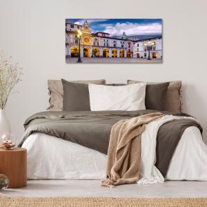 Lupia - Quadro moderno su Tela Canvas DEEP 65X143 cm, con paesaggi e localismi italiani, per casa, soggiorno, capezzale camera da letto, hotel, ufficio, BRESCIA - PIAZZA DELLA LOGGIA          del brand Lupia, categoria: Arredo e decorazioni > Quadri e Tele > Quadri cittÃ  e Localismi.