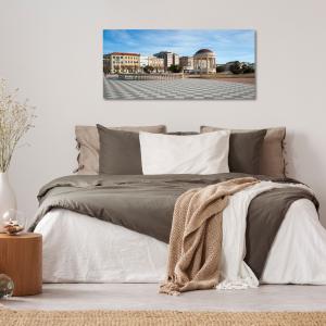 Lupia - Quadro moderno su Tela Canvas DEEP 65X143 cm, con paesaggi e localismi italiani, per casa, soggiorno, capezzale camera da letto, hotel, ufficio, LIVORNO - TERRAZZA MASCAGNI            del brand Lupia, categoria: Arredo e decorazioni > Quadri e Tele > Quadri cittÃ  e Localismi.